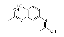 N-(3-acetamido-4-hydroxyphenyl)acetamide结构式