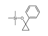 trimethyl-(1-phenylcyclopropyl)oxysilane结构式