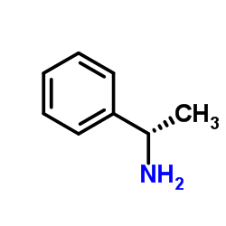R(+)-alpha-甲基苄胺结构式