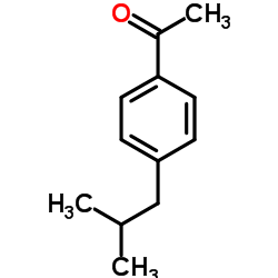 4-异丁基苯乙酮结构式