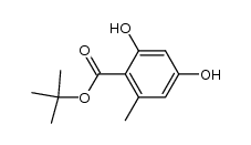 tert-butyl orsellinate结构式