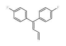 1,1-双-(4-氟苯基)-1,3-丁二烯结构式