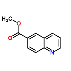 6-喹啉羧酸甲酯结构式