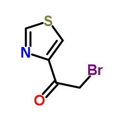 2-溴-1-(4-噻唑)-乙酮结构式