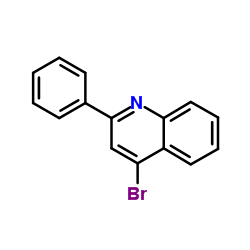 2-苯基-6-溴喹啉结构式