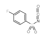 4-氟苯磺酰基异氰酸酯结构式