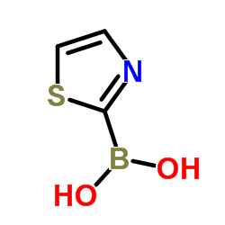 噻唑-2-硼酸结构式