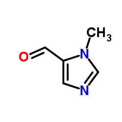 1-甲基-1氢-5-醛基-咪唑结构式