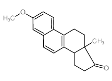 3-Methoxyestra-1,3,5(10),6,8-pentene-17-one结构式
