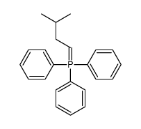 3-methylbutylidene(triphenyl)-λ5-phosphane结构式
