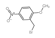 2-甲氧基-5-硝基溴化苄结构式