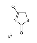 potassium,1,3-thiazolidin-3-ide-2,4-dione结构式