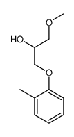 1-Methoxy-3-(2-methylphenoxy)-2-propanol结构式
