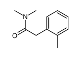 N,N-dimethyl-2-(2-methylphenyl)acetamide结构式