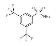 3,5-bis(trifluoromethyl)benzenesulfonamide结构式