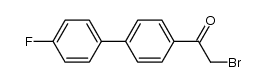 4-(4'-fluorophenyl)bromoacetophenone结构式