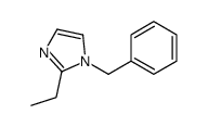 1-benzyl-2-ethylimidazole结构式
