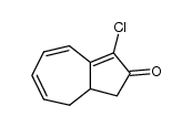 3-Chloro-8,8a-dihydroazulen-2(1H)-one结构式
