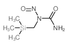 Urea,N-nitroso-N-[(trimethylsilyl)methyl]-结构式