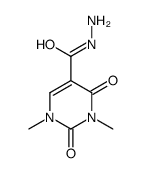 1,3-dimethyl-2,4-dioxopyrimidine-5-carbohydrazide结构式