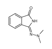 isoindole-1,3-dione mono-dimethylhydrazone结构式
