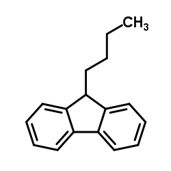 9-N-丁基芴结构式