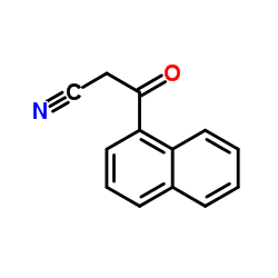 1-萘甲酰基乙腈结构式