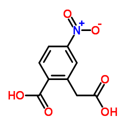 4-硝基羧基邻苯二甲酸结构式