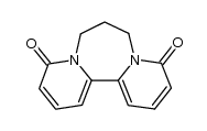 4,7,8,10-tetrahydrodipyrido[1,2-a:2,1-c][1,4]diazepine-4,10-dione结构式