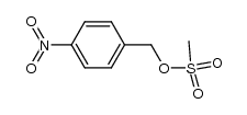 对硝基苄基甲磺酸酯结构式