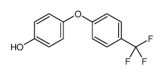 4-[4-(三氟甲基)苯氧基]苯酚结构式