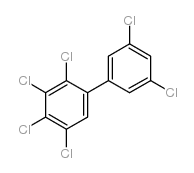 2,3,3',4,5,5'-六氯联苯结构式