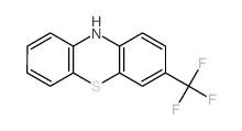 3-(trifluoromethyl)-10H-phenothiazine结构式