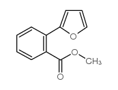 2-呋喃-2-苯甲酸甲酯结构式