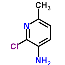 6-甲基-3-氨基-2-氯吡啶结构式