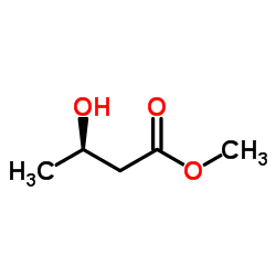 (R)-3-羟基丁酸甲酯结构式