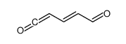 5-oxopenta-2,4-dienal结构式