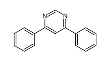4,6-diphenylpyrimidine结构式