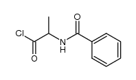 N-Benzoylalanyl chloride结构式