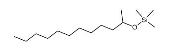Trimethyl[(1-methylundecyl)oxy]silane结构式