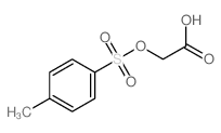 2-(P-甲苯磺酰氧基)乙酸结构式
