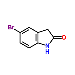 5-溴吲哚啉-2-酮结构式