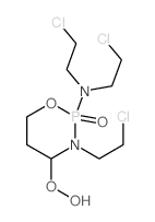 4-Hydroperoxytrilophosphamide结构式