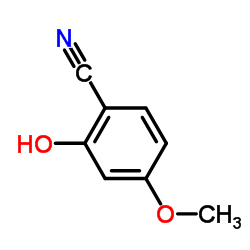 2-羟基-5-甲氧基苯甲腈结构式