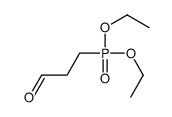 diethyl 3-oxopropylphosphonate结构式