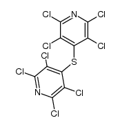 bis(2,3,5,6-tetrachloropyridin-4-yl)sulfane结构式