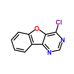 4-氯苯并呋喃[3,2d]吡啶结构式