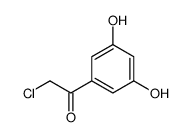 2-chloro-1-(3,5-dihydroxyphenyl)ethanone结构式