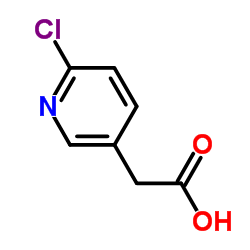 (6-氯-吡啶3-基)乙酸结构式