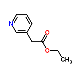 3-吡啶乙酸乙酯结构式
